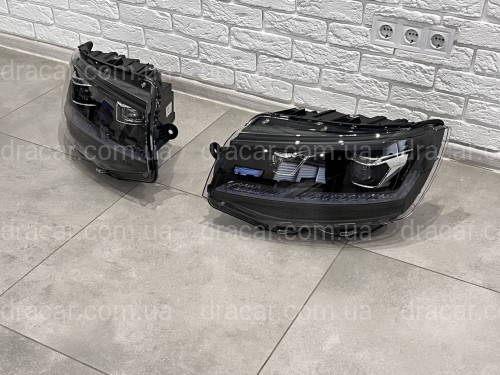Full led фары стиль Multivan T6.1 2020+ для T6 2016-2019 (левая+ правая) комплектные с блоками артикул 7752