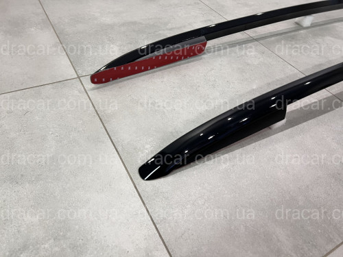 Рейлинги на крышу OEM Porsche Cayenne 958 / Volkswagen Touareg 2010-2018 алюминий 2шт. цвет черный артикул 7976