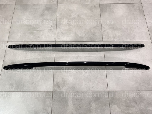 Рейлинги на крышу OEM Porsche Cayenne 958 / Volkswagen Touareg 2010-2018 алюминий 2шт. цвет черный артикул 7976