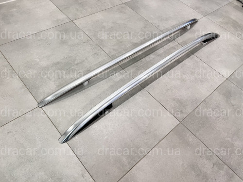 Рейлинги на крышу OEM Porsche Cayenne 958 / Volkswagen Touareg 2010-2018 алюминий 2шт. цвет серебро артикул 7271