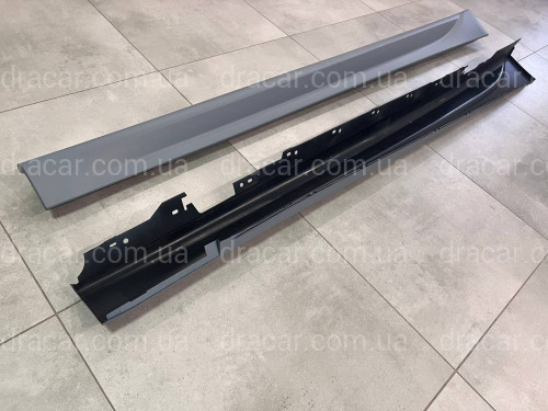 Накладки на пороги M-paket BMW 3 series F30 / F31 2012-2018 артикул 7915