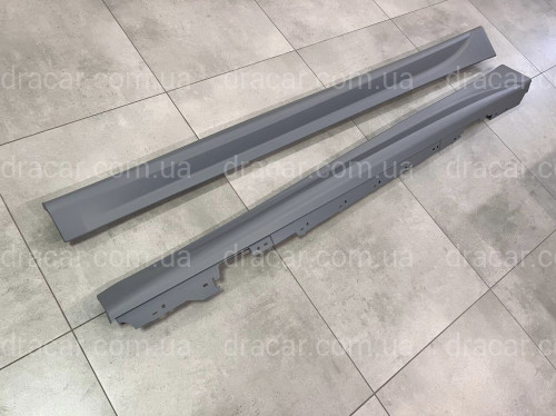 Накладки на пороги M-paket BMW 3 series F30 / F31 2012-2018 артикул 7915