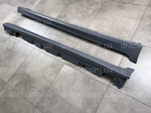 Накладки на пороги M-paket BMW 5 series F10 F11 2010-2016 артикул 7925