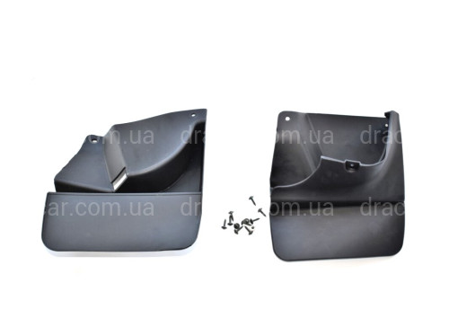 Брызговики задние Toyota Land Cruiser Prado 120 2003-2009 комплект 2 шт. артикул 6898