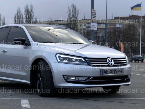LED фары Volkswagen Passat B7 USA 2011-2015 в стиле B8 USA артикул 7456