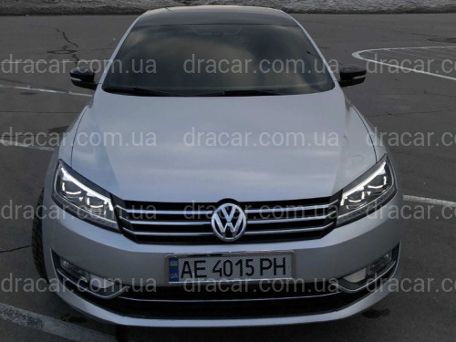 LED фары Volkswagen Passat B7 USA 2011-2015 в стиле B8 USA артикул 7456