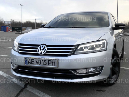 LED фары Volkswagen Passat B7 USA 2011-2015 в стиле B8 USA артикул 7456