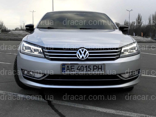 LED фары Volkswagen Passat B7 USA 2011-2015 в стиле B8 USA артикул 7456