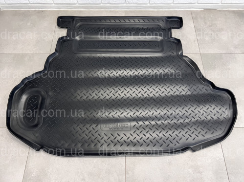 Ковер багажника полиуретановый Norplast для Toyota Camry 50/55 в комплектации Comfort, Elegance (без эл. пакета заднего дивана) артикул 3905