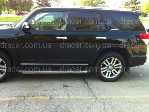 Брызговики Toyota 4Runner SR5 2010-2019, комплект 4шт. артикул 7786