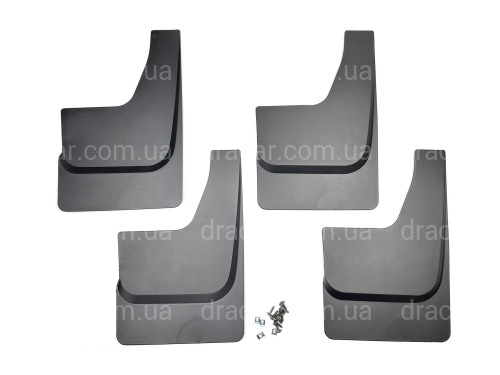 Брызговики Ford F-150 2005-2019 без расширителей арок, комплект 4шт. артикул 7797