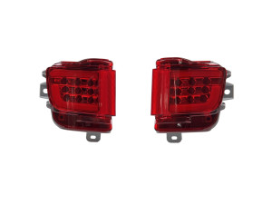 LED задние габариты (туманки) Toyota Land Cruiser 200 2015-2022 красные, 2шт.