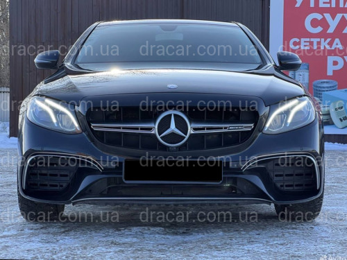 Передний бампер в стиле e63 Mercedes E-Class W213 2016-2020 артикул 7978