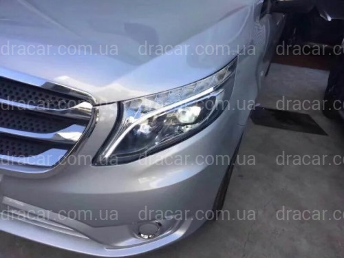 Full led фары стиль OEM Mercedes Benz W447 Vito / V-class / Metris (левая+ правая) комплектные с блоками артикул 7750