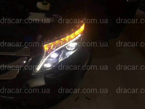 Full led фары стиль OEM Mercedes Benz W447 Vito / V-class / Metris (левая+ правая) комплектные с блоками артикул 7750