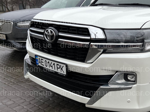 Решетка радиатора дизайн 2021 для Toyota Land Cruiser 200 2015-2021 артикул 7462