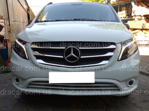 Full led фары стиль OEM Mercedes Benz W447 Vito / V-class / Metris (левая+ правая) комплектные с блоками артикул 7750