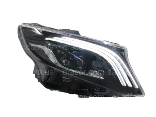 Full led фары стиль Maybach Mercedes Benz W447 Vito / V-class / Metris (левая+ правая) комплектные с блоками артикул 7751
