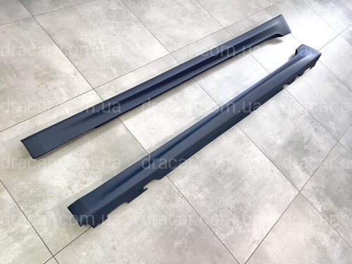 Накладки на пороги M-paket BMW 5 series G30 / G31 2017-2023 артикул 7887