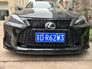 Бампер + сплиттер Lexus IS 2006-2012 в стиле F-SPORT 2021+  