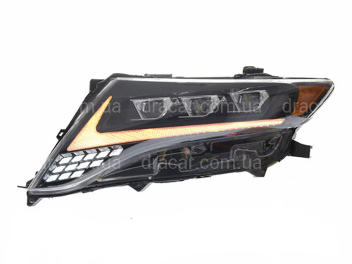 Фары FULL LED 3 линзы Toyota Venza 2009-2013 артикул 8045