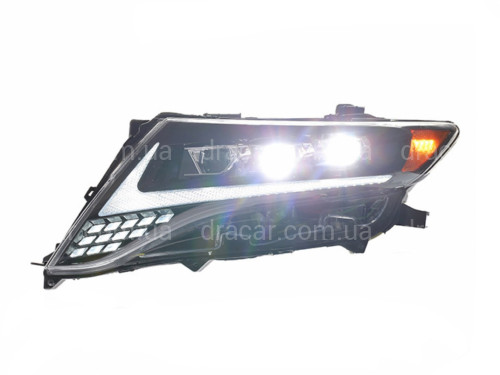 Фары FULL LED 3 линзы Toyota Venza 2009-2013 артикул 8045