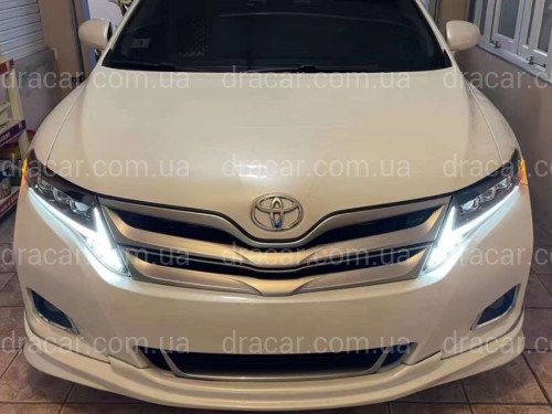 Фары FULL LED 3 линзы Toyota Venza 2009-2013 артикул 8045