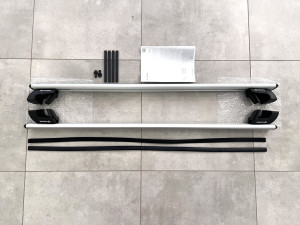 Оригинальные поперечные рейлинги Toyota Land Cruiser Prado 150 2009-2023