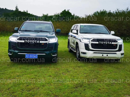 Комплект рестайлинга Toyota Land Cruiser 200 2007-2015 в LC 300 GR style  артикул 8049
