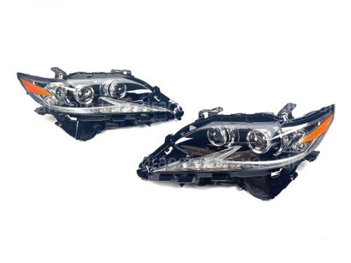 Фары Full Led с двумя линзами Lexus ES рестайлинг 2015-2018 артикул 7370