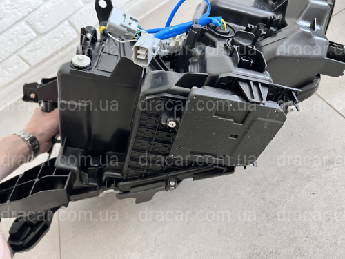 Led фары 3 линзы Toyota Land Cruiser Prado 150 рестайлинг 2018+ артикул 7014