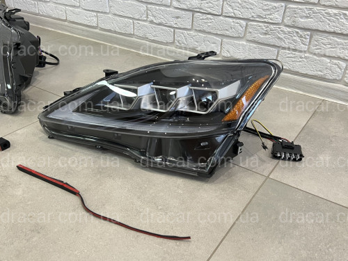 Фары Full LED 3 линзы Lexus IS 2005-2012  артикул 7870