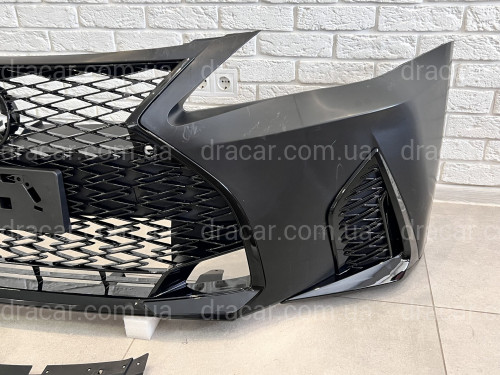 Бампер Lexus IS 2006-2012 в стиле F-SPORT 2021+ артикул 7903