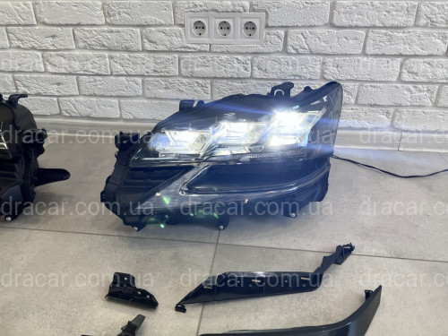 Фары FULL LED 3 линзы Lexus GS рестайлинг 2016+ артикул 8044