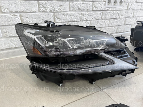 Фары FULL LED 3 линзы Lexus GS рестайлинг 2016+ артикул 8044