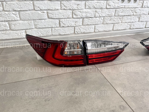 Задние фонари OEM рестайлинг 2016+ для Lexus ES 2012-2018 4шт. артикул 8048