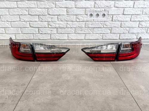 Задние фонари OEM рестайлинг 2016+ для Lexus ES 2012-2018 4шт. артикул 8048