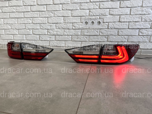 Задние фонари OEM рестайлинг 2016+ для Lexus ES 2012-2018 4шт. артикул 8048
