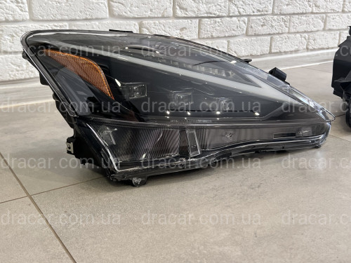 Фары Full LED 3 линзы в стиле 2021+ для Lexus IS 2005-2012 артикул 8046