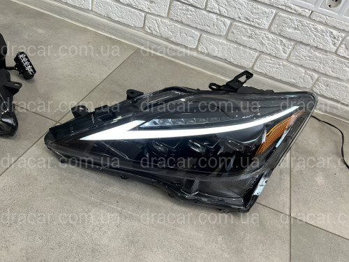 Фары Full LED 3 линзы в стиле 2021+ для Lexus IS 2005-2012 артикул 8046