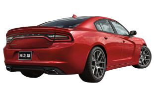 Спойлер  Dodge Charger 2015-2019 ABS пластик, цвет черный глянец