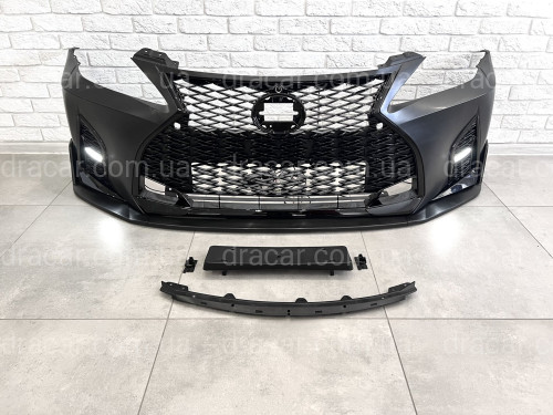 Бампер + сплиттер Lexus IS 2006-2012 в стиле F-SPORT 2021+   артикул 8041