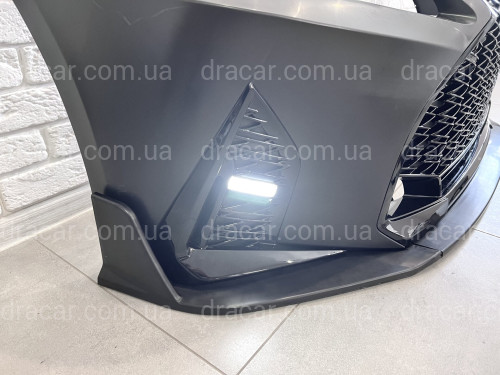 Бампер + сплиттер Lexus IS 2006-2012 в стиле F-SPORT 2021+   артикул 8041