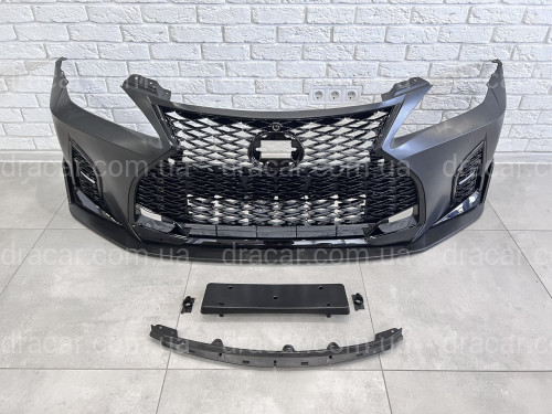 Бампер + сплиттер Lexus IS 2006-2012 в стиле F-SPORT 2021+   артикул 8041
