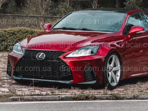 Бампер Lexus IS 2006-2012 в стиле F-SPORT 2021+ артикул 7903