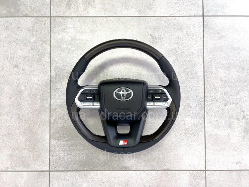 Руль в сборе Toyota Land Cruiser 200 / Prado 150 в стиле LC 300 GR артикул 8082