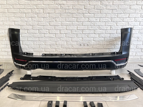 Комплект рестайлинга Toyota Land Cruiser 200 2007-2015 в LC 300 GR style  артикул 8049