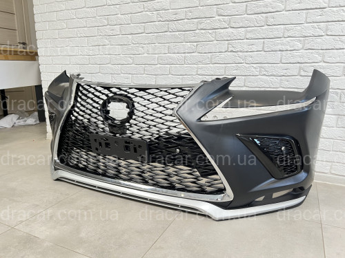 Бампер  F-Sport рестайлинг 2018+ для Lexus NX 2014-2021  артикул 8116