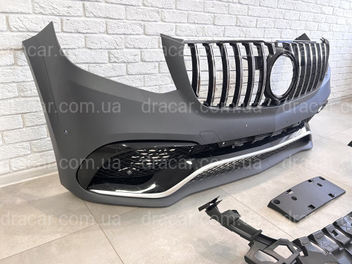 Комплект обвеса GLS63 AMG Mercedes-Benz GLS class X166 2015-2018 артикул 8156