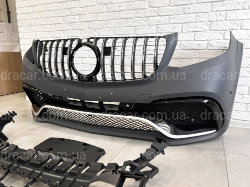 Комплект обвеса GLS63 AMG Mercedes-Benz GLS class X166 2015-2018 артикул 8156